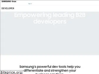 developer.samsungknox.com