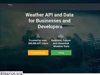 developer.worldweatheronline.com