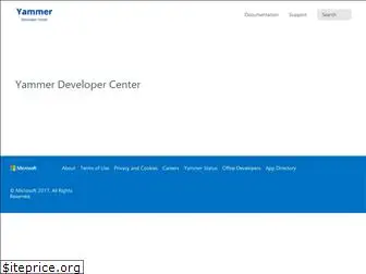 developer.yammer.com