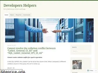 developerhelpers.wordpress.com