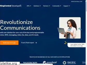 developers.ringcentral.com
