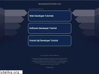 developertutorials.com