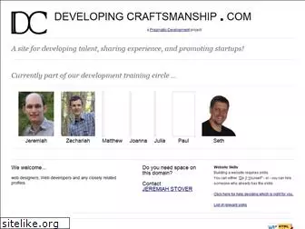 developingcraftsmanship.com