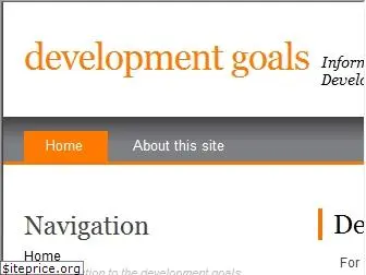 developmentgoals.com