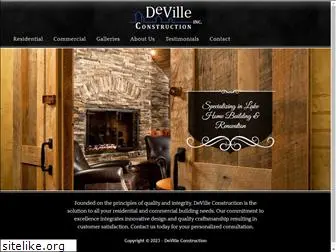 devilleconstruction.com