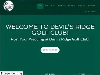 devilsridgegolfclub.com
