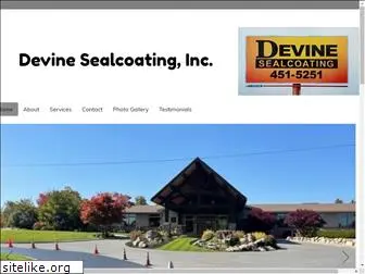 devinesealcoating.com