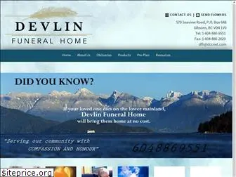 devlinfuneralhome.ca