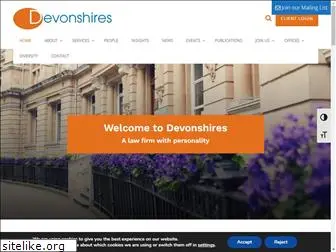 devonshires.co.uk