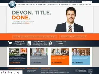devontitle.com