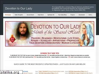 devotiontoourlady.com