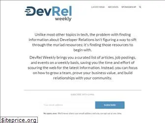 devrelweekly.com