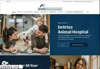 devriesanimalhospital.com