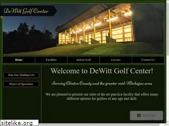 dewittgolfcenter.com