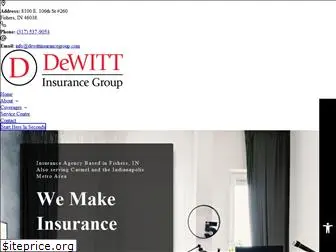 dewittinsurancegroup.com