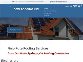 dewroofingpalmsprings.com