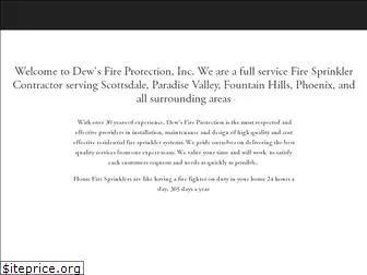 dewsfireprotection.com