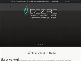 dezirehairtransplantdelhi.com