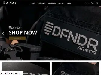 dfndrarmor.com