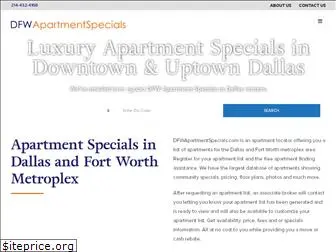 dfwapartmentspecials.com