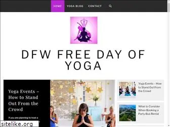 dfwfreedayofyoga.com