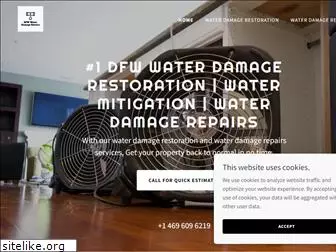 dfwwaterdamagerestore.com