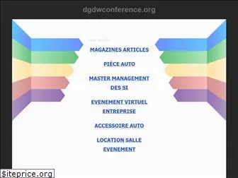 dgdwconference.org