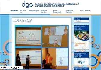 dgs-rheinland.de