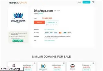 dhaanya.com