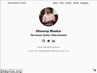 dhanoopbhaskar.com