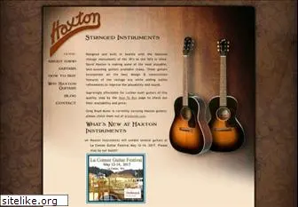 dhaxtonguitars.com