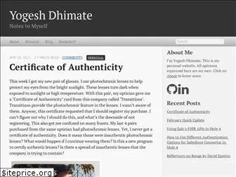 dhimate.com