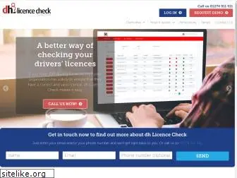 dhlicencecheck.co.uk