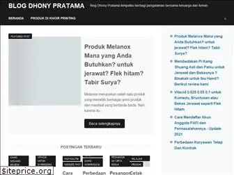 dhonypratama.com