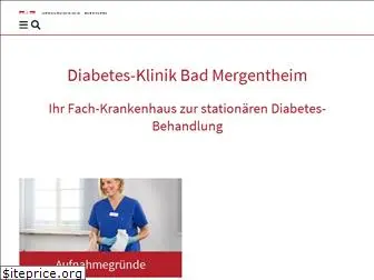 diabetes-klinik-mergentheim.de