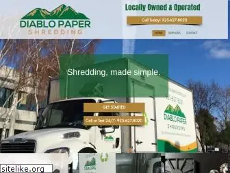 diablopapershredding.com