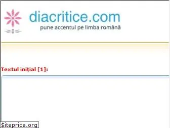 diacritice.com