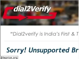 dial2verify.com