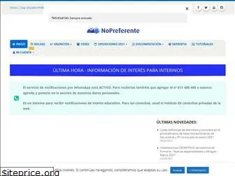 diariodeuninterinonopreferente.com