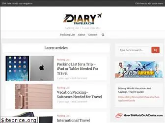 diarytraveler.com