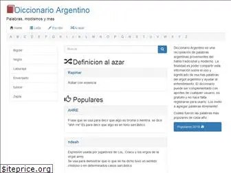 diccionarioargentino.com