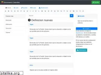 diccionariocolombia.com