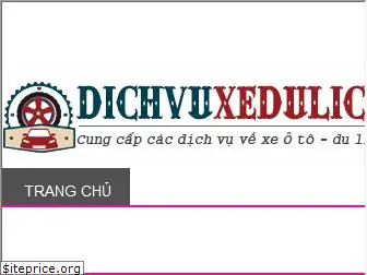 dichvuxedulich.com