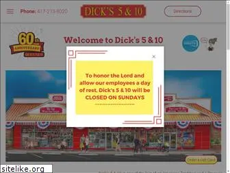 dicks5and10.com