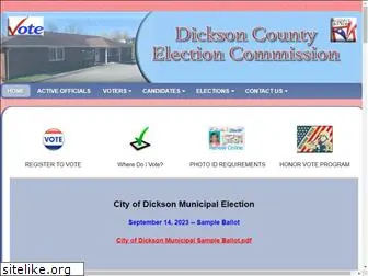 dicksoncountyelection.com