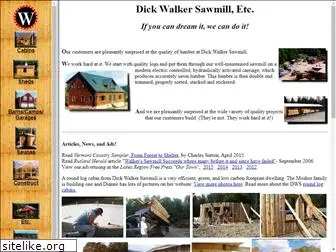 dickwalkersawmill.com