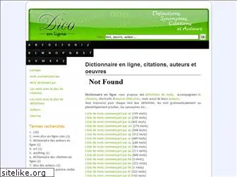 dico-en-ligne.com