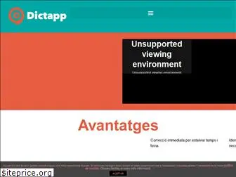 dictapp.cat