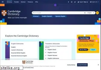 dictionary.cambridge.org