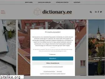 dictionary.ee